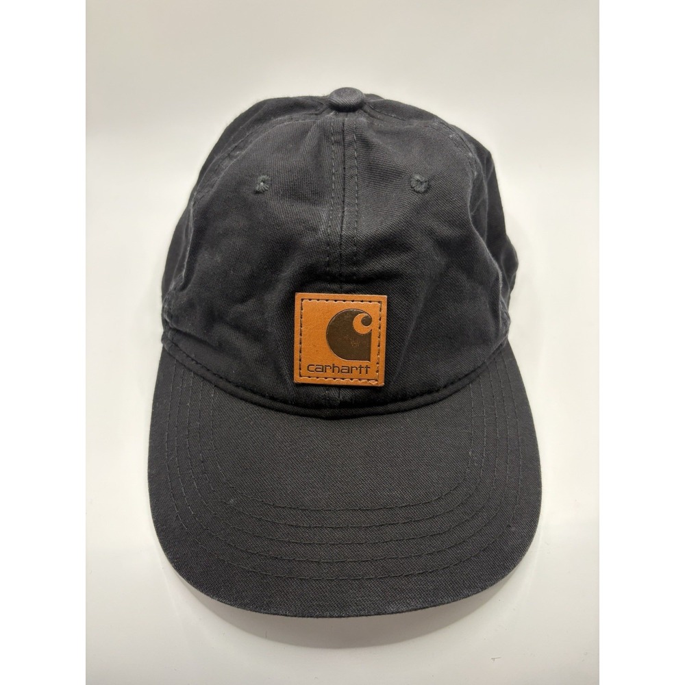 Carhartt Odessa Cap Hat Strapback Men Adjustable Leather Logo Patch Work Genuine